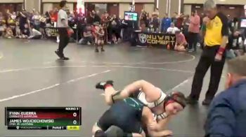 Round 3 - Fynn Guerra, Charlotte Grapplers vs James Wojciechowski, LYWC Jr. Lightning