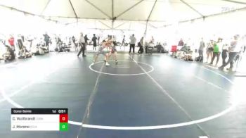 106 lbs Consolation - Carson Wullbrandt, Cornerstone vs Joseph Moreno, Oceanside WC