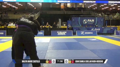 Joan Camila Cuellar Njoh-Bissoho vs Maliya Marie Castillo 2026 Pan Jiu Jitsu IBJJF Championship