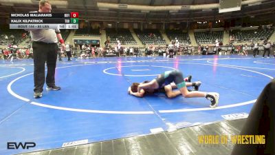 80 lbs Round Of 16 - Nicholas Maliarakis, Refinery vs Kalix Kilpatrick, Team Grind House