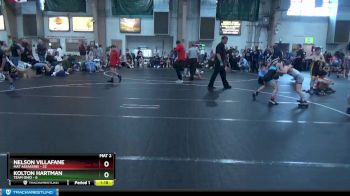 68 lbs Round 1 (6 Team) - Nelson Villafane, Mat Assassins vs Kolton Hartman, Team Ohio