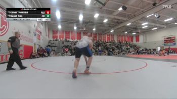 285 lbs Cons. Semi - Travis Gill, Cedaredge vs Tobyn Trottier, Palisade