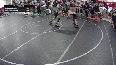 157 lbs Champ. Round 1 - Scout Leipord, Clark vs Siraj Rutledge, SLAM! NEVADA