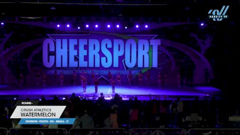 Crush Athletics - Watermelon [2023 L1 Youth - D2 - Small - C] 2023 CHEERSPORT National All Star Cheerleading Championship