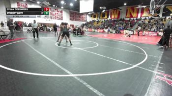 150 lbs Cons. Round 5 - Everett Gott, South Torrance vs Dylan Cervantes, La Serna