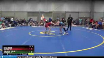 117 lbs Placement Matches (8 Team) - Kira Cole, Ohio Blue vs Peyton Hand, Oklahoma