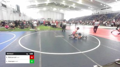 106 lbs Rr Rnd 2 - Esteban Balcarcel, DUB Wrestling vs Leroy Hansen, WAR Wrestling Club