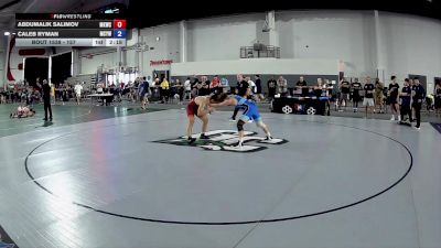 157 lbs Cons. Round 2 - Abdumalik Salimov, MVKWA Knights Wrestling Club vs Caleb Ryman, MVKWA Covington Youth Wrestling Club
