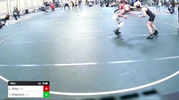 74 lbs Semifinal - Luca Kling, Threshold WC vs Tahitoa Shepherd, LV Bears WC