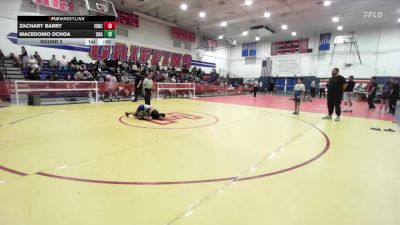 62 lbs Round 2 - Zachary Barry, Inland Elite Wrestling Club vs Macedonio Ochoa, Unattached