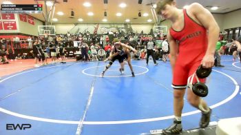 126 lbs Consi Of 4 - Logan Kerr, Coweta vs Chrishaun Wells, Tulsa Hale
