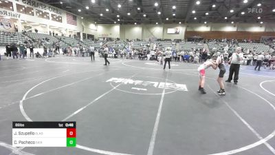 86 lbs Consolation - Joseph Szupello, Gladiator Wrestling vs Carson Pacheco, Sierra Sabers