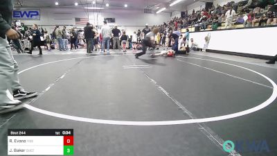 43 lbs Final - Rafe Evans, Tiger Trained Wrestling vs JD Baker, Quezada Wrestling Academy