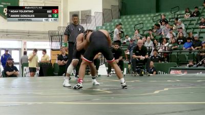 149 lbs Semifinal - Andre Gonzales, Cal Poly vs Noah Tolentino, Oregon State