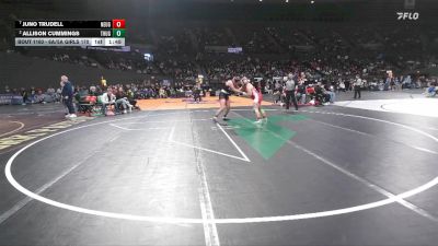 6A/5A Girls 170 Quarterfinal - Juno Trudell, North Eugene Girls vs Allison Cummings, Thurston Girls