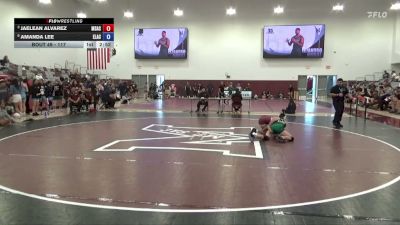 117 lbs Quarterfinal - Jaelean Alvarez, Mt. San Antonio College vs Amanda Lee, East Los Angeles College