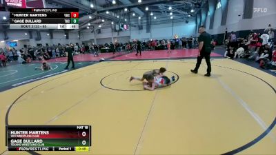 65 lbs Cons. Round 2 - Hunter Martens, Vici Wrestling Club vs Gage Bullard, Texans Wrestling Club