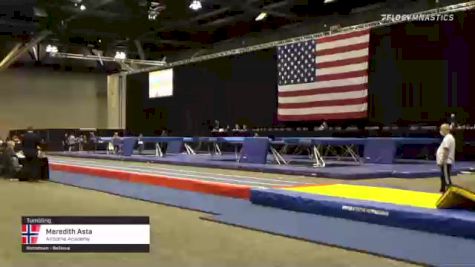 Meredith Asta - Tumbling, Airborne Academy - 2021 USA Gymnastics Championships