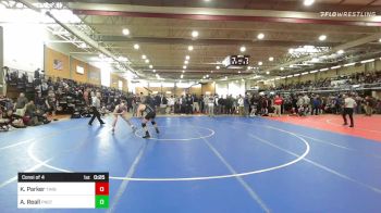 145 lbs Consi Of 4 - Konrad Parker, Timberlane vs Andrew Reall, Ponaganset