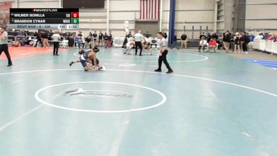 6 - 126 lbs Champ. Round 1 - Brandon Cynar, Western Branch vs Wilmer Bonilla, Thomas Edison