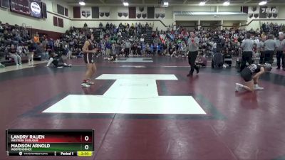 125 lbs Cons. Round 1 - Landry Rauen, Western Dubuque vs Madison Arnold, Independence