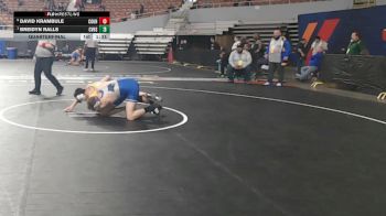 134-D2 Quarterfinal - Breidyn Ralls, Canyon View High School vs David Krambule, Casa Grande Union High School