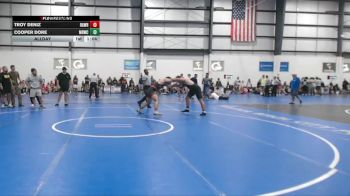 215 lbs Allday - Cooper Dore, MAT RATS WRESTLING CLUB vs Troy Deniz, RALEIGH AREA WOLFPACK RED
