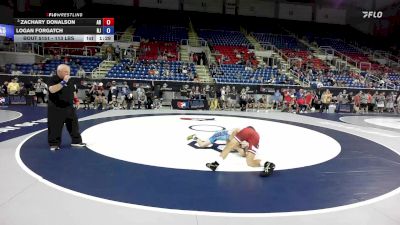 113 lbs Champ. Rd Of 128 - Zachary Donalson, AR vs Logan Forgatch, NJ