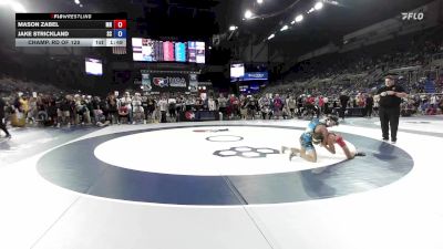 100 lbs Champ. Rd Of 128 - Mason Zabel, MN vs Jake Strickland, SC