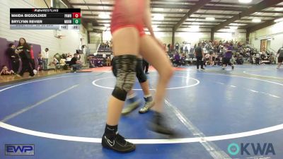 102-108 lbs Rr Rnd 3 - Talli Washington, Woodland Wrestling Club vs Brilee Combs, Cowboy Wrestling Club