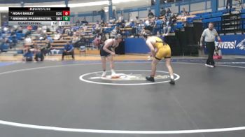149 lbs Quarterfinal - Noah Bailey, Cloud County Community College vs Brennen Pfannenstiel, Barton