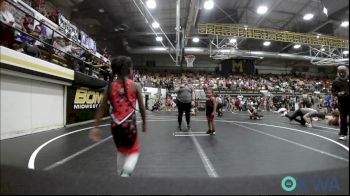 46 lbs Rr Rnd 3 - Jameyah-Rose Lewis, Midwest City Bombers Youth Wrestling Club vs Alaina Bert, Del City Little League Wrestling