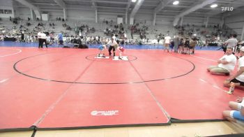 56 lbs Rr Rnd 2 - Maverick Elliott, Mat Assassins Blue vs Grayson Quick, 4M Power