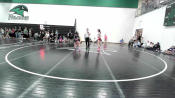 110 lbs Cons. Round 3 - Ellysia Wasson, McDonald County High School Wr vs Addisyn Gates, GI Grapplers