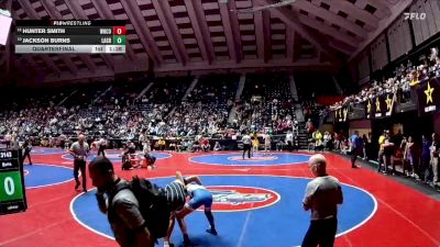 3A-126 lbs Quarterfinal - Jackson Burns, LaGrange vs Hunter Smith, White County