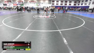 174 lbs Cons. Round 3 - Alex Vandyke, Morningside (Iowa) vs Roman Garcia, Central Methodist