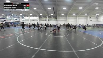 113 lbs 5th Place - Alissa Wellwood, Marshwood vs Daenerys Stark, Hollis Brookline