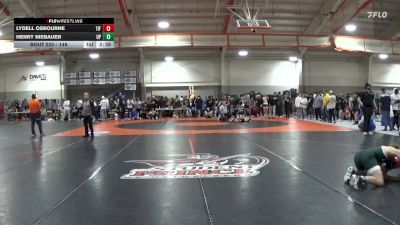 149 lbs Prelim - Lydell Osbourne, Tiffin vs Henry Niebauer, UW Parkside