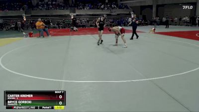 115 lbs Semis & 1st Wrestleback (8 Team) - Carter Kremer, Rocori vs Bryce Gorecki, Minneota