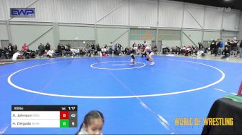 100 lbs Rr Rnd 3 - Ashley Johnson, OK Supergirls Black vs Hailey Delgado, Sisters On The Mat Pink