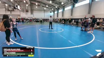 70 lbs Champ. Round 2 - Declan Elijah King, Gracie Barra Westchase Wrestling Club vs Cayse Barbee, West Texas Grapplers Wrestling Club