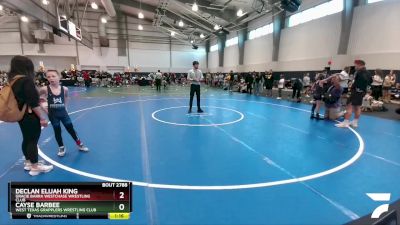 70 lbs Champ. Round 2 - Declan Elijah King, Gracie Barra Westchase Wrestling Club vs Cayse Barbee, West Texas Grapplers Wrestling Club