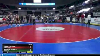 5 lbs Quarterfinal - David Latimer, Robertsdale vs John Mcdonald, Moody Hs