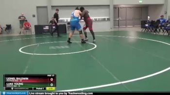 285 lbs Round 2 (6 Team) - Lionel Baldwin, Michigan Red vs Luke Young, Kansas Red