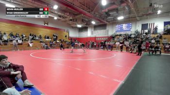 215 lbs 5th Place - Kevin Mullen, Bow vs Ryan Greenwaldt, Kingswood