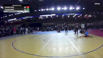 120 lbs Quarterfinal - Ellah White, Jefferson vs Khloe Cook, Sebastian River