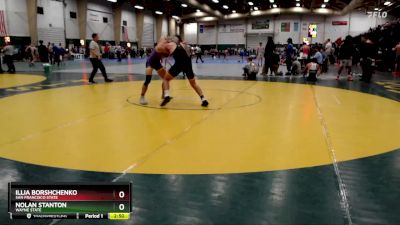 165 lbs Cons. Round 2 - Illia Borshchenko, San Francisco State vs Nolan Stanton, Wayne State