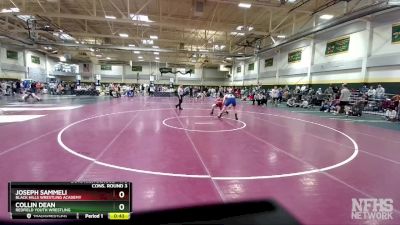 170 lbs Cons. Round 3 - Joseph Sammeli, Black Hills Wrestling Academy vs Collin Dean, Redfield Youth Wrestling