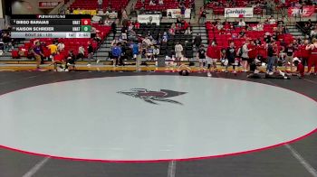 125 lbs Champ. Round 1 - Kaison Schreier, Unattached vs Diego Barajas, Unattached