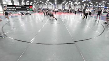 100 lbs Rr Rnd 3 - Kaiden Crittenden, CKWA vs James Smith, Gentile Trained